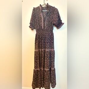 SOLD Max Studio Boho Maxi Dress